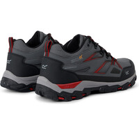 Regatta zapatilla trekking hombre HOLCOMBE 3 LOW GRIS lateral interior