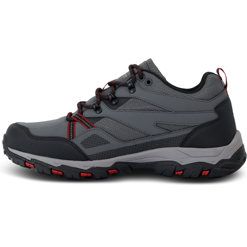 Regatta zapatilla trekking hombre HOLCOMBE 3 LOW GRIS puntera