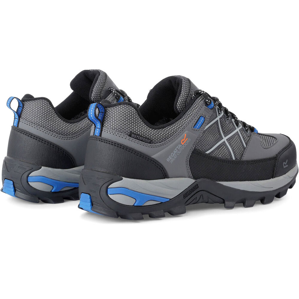 Regatta zapatilla trekking hombre SAMARIS III LOW GRIS lateral interior
