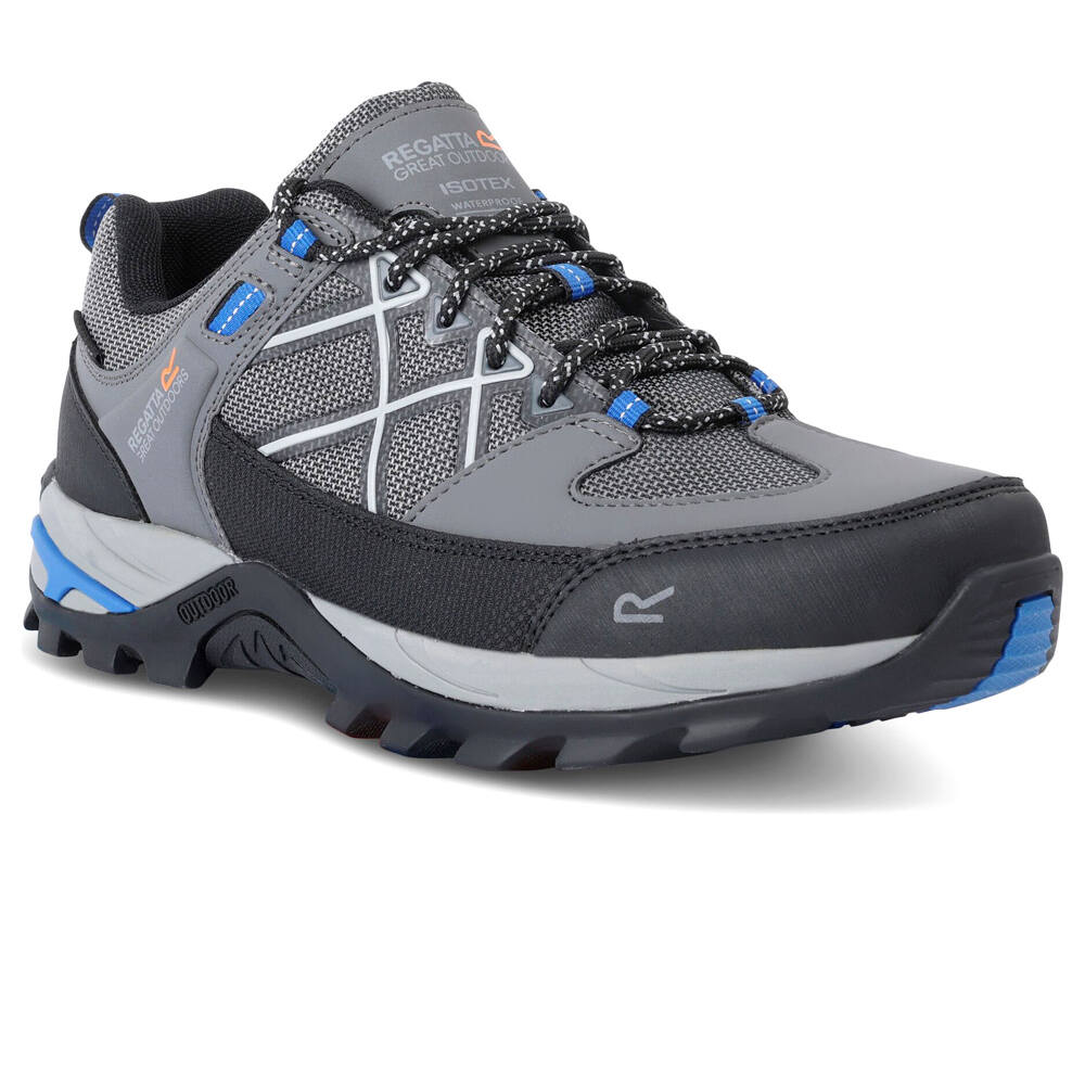 Regatta zapatilla trekking hombre SAMARIS III LOW GRIS puntera