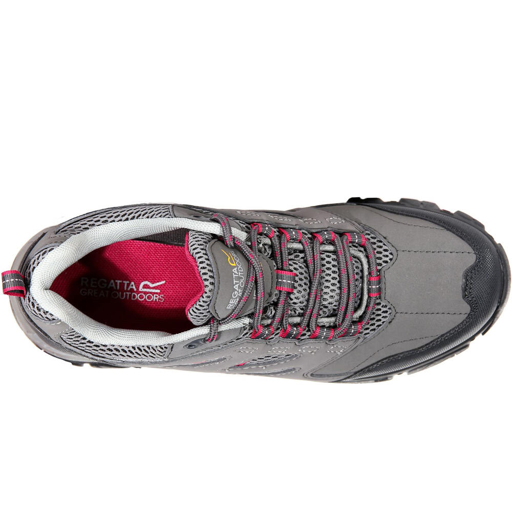 Regatta zapatilla trekking mujer HOLCOMBE IEP LOW GRIS 05