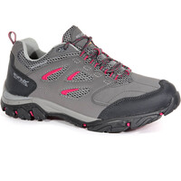 Regatta zapatilla trekking mujer HOLCOMBE IEP LOW GRIS lateral interior