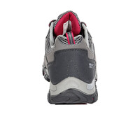 Regatta zapatilla trekking mujer HOLCOMBE IEP LOW GRIS vista trasera