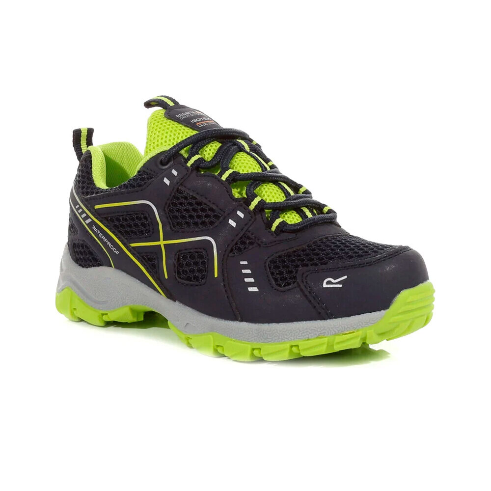 Regatta zapatilla trekking niño VENDEAVOUR AZUL lateral interior