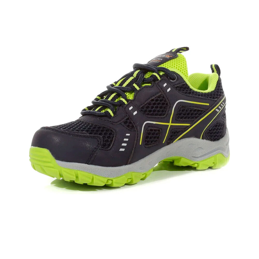 Regatta zapatilla trekking niño VENDEAVOUR AZUL puntera