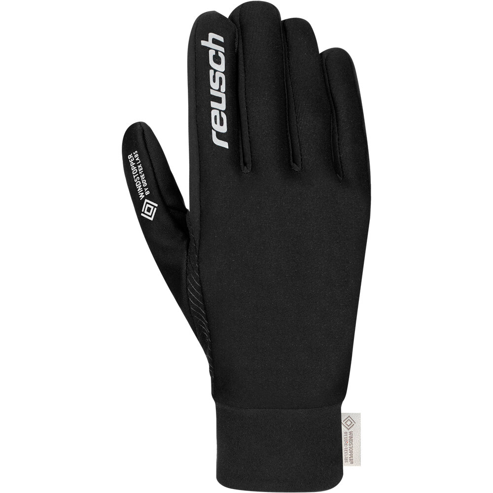 Reusch guante moda hombre KARAYEL WINDSTOPPER TOUCH-TEC NEGRO 01