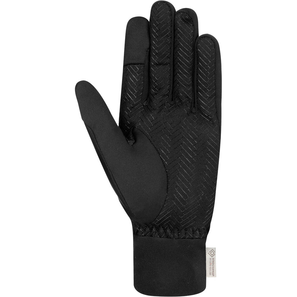 Reusch guante moda hombre KARAYEL WINDSTOPPER TOUCH-TEC NEGRO 02