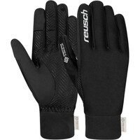 Reusch guante moda hombre KARAYEL WINDSTOPPER TOUCH-TEC NEGRO vista frontal