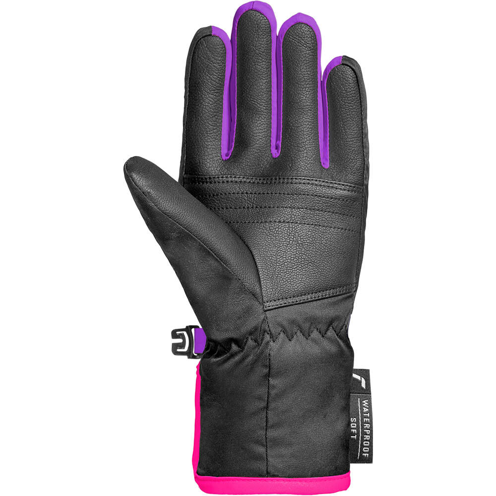 Reusch guantes esquí infantiles DAN R-TEX XT JUNIOR NEGRO vista detalle