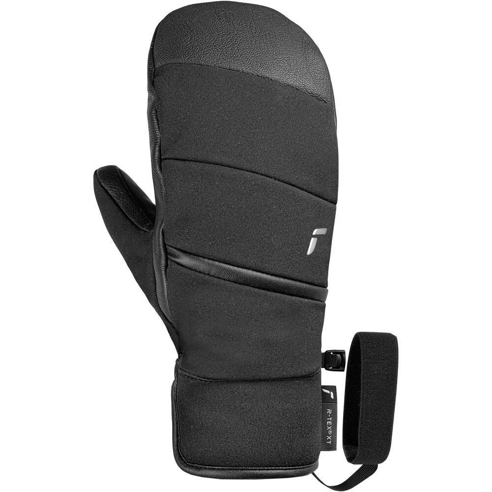 Reusch manoplas esquí adulto Reusch Febe R-TEX XT Mitten black NEGRO vista frontal