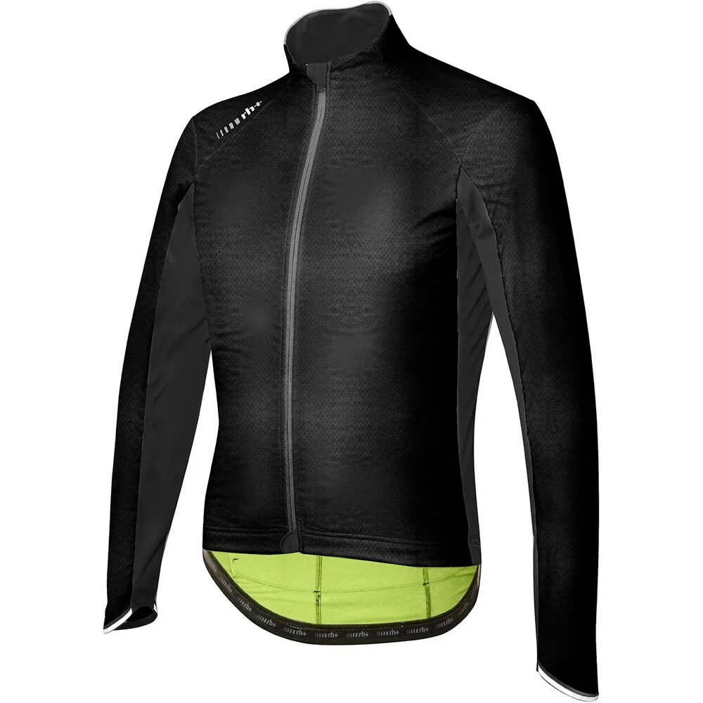 Rh+ cortavientos ciclismo hombre PRIMALOFT NEGRO 03
