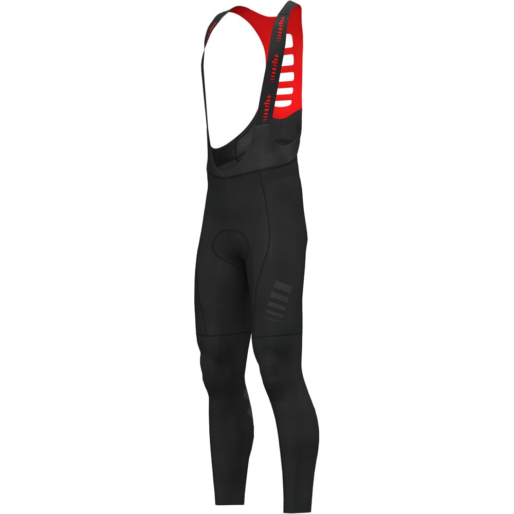 Rh+ culotte largo hombre Kjora Bibtight NEGRO vista detalle
