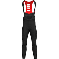 Rh+ culotte largo hombre Kjora Bibtight NEGRO vista frontal