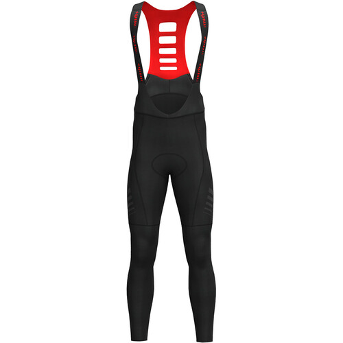 Rh+ culotte largo hombre Kjora Bibtight NEGRO