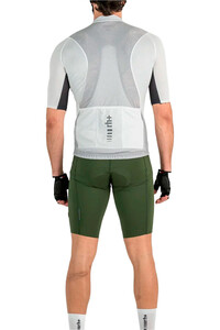 Rh+ maillot manga corta hombre GRINTA BLANCO vista trasera