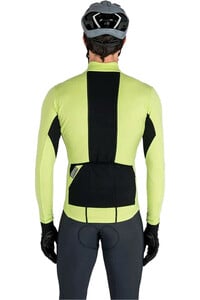 Rh+ maillot manga larga hombre XTRM VERDE vista trasera
