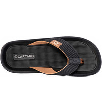 Rider chanclas hombre CARTAGO DUNAS VI AD NEGRO puntera