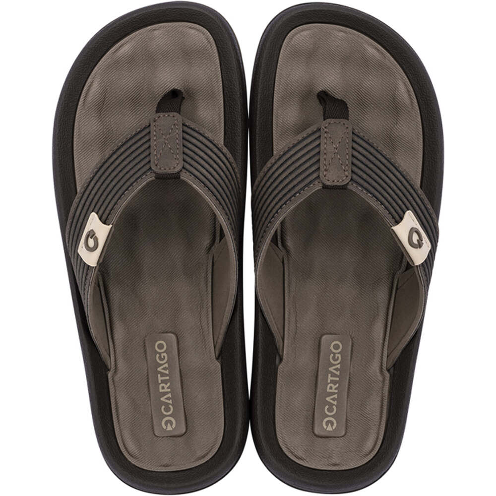 Rider chanclas hombre CARTAGO DUNAS VI MARRON puntera