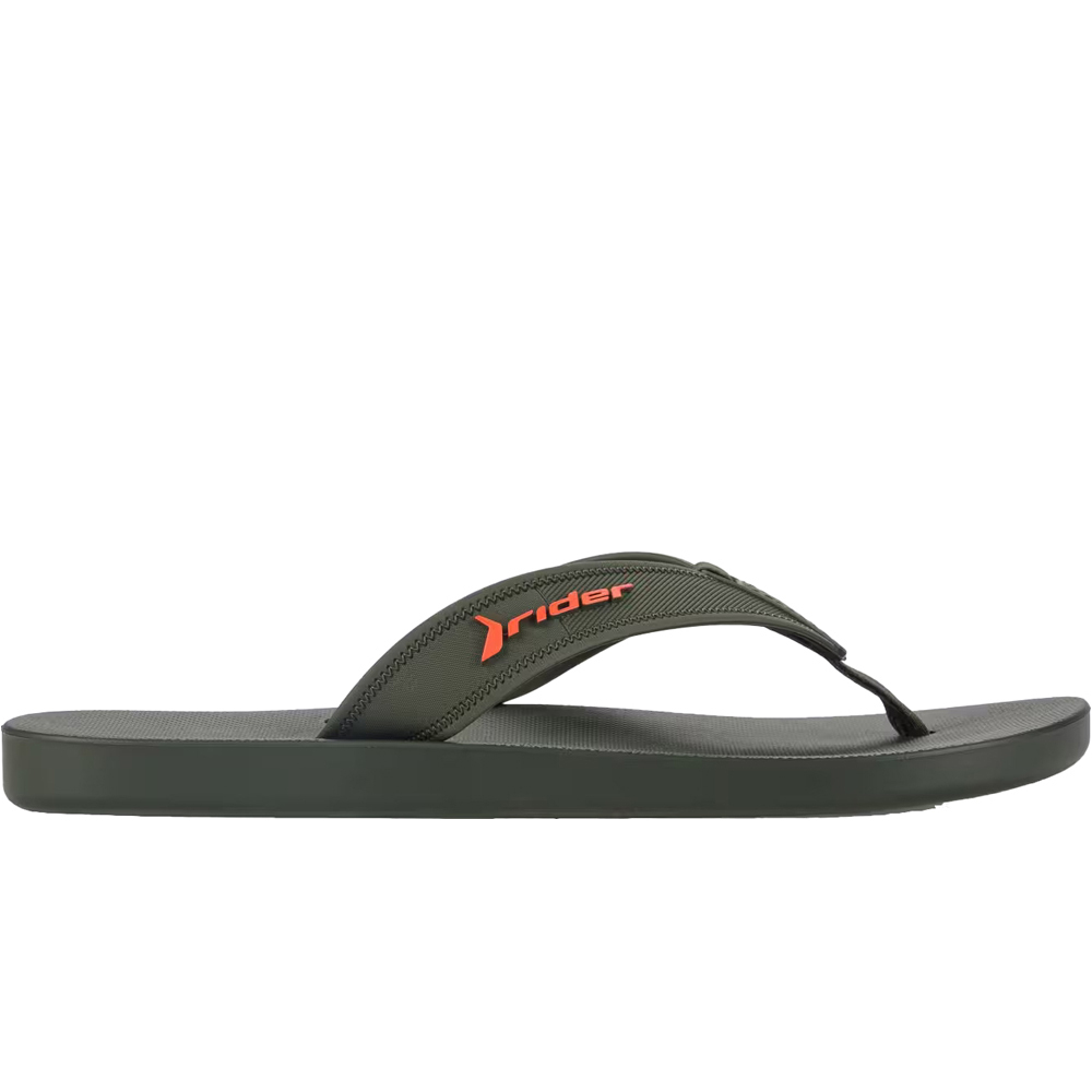 Rider chanclas hombre IMPULSE VERDE lateral exterior
