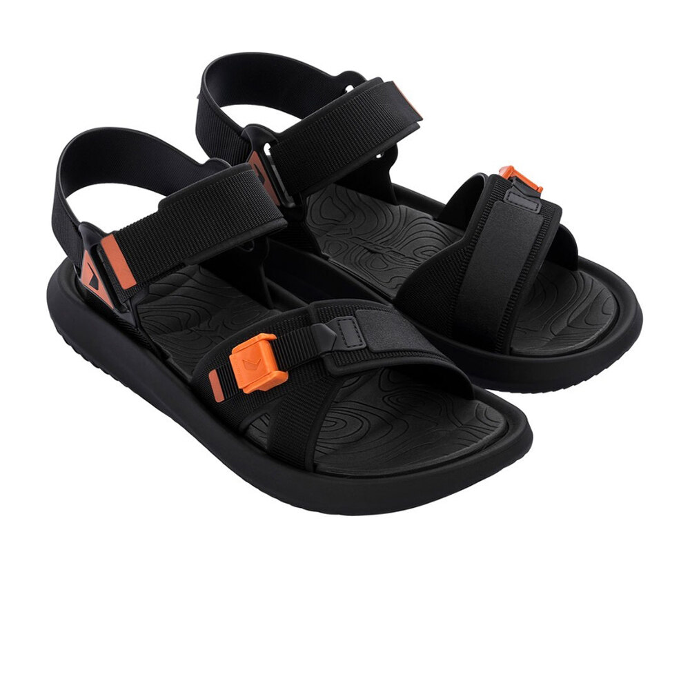 Rider chanclas hombre PAPETE NEGRO lateral interior