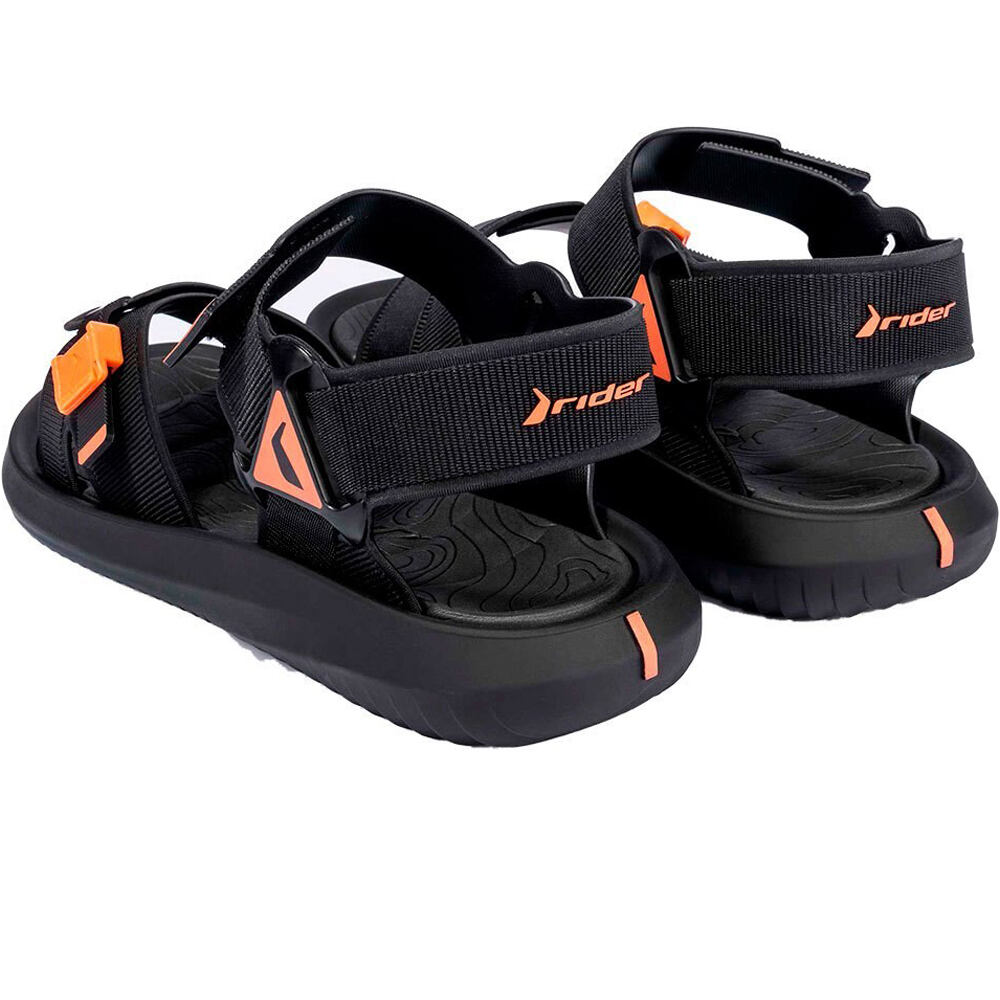 Rider chanclas hombre PAPETE NEGRO puntera