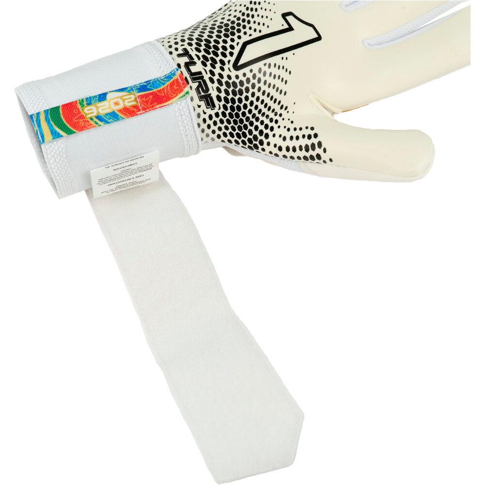 Rinat guantes portero ASIMETRIK SPINE TURF BLANCO 03
