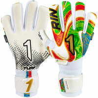 Rinat guantes portero ASIMETRIK TURF BLANCO vista frontal