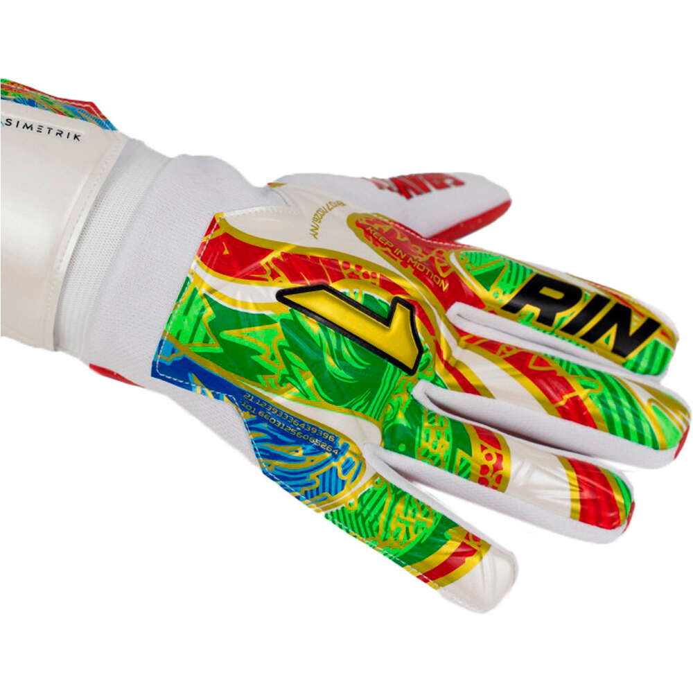 Rinat guantes portero infantil ASIMETRIK GRAVITY BLANCO 02