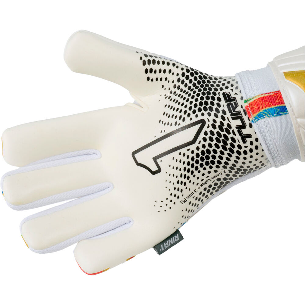 Rinat guantes portero infantil ASIMETRIK SPINE TURF BLANCO 02