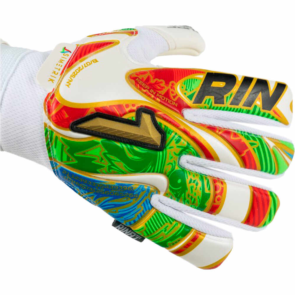 Rinat guantes portero infantil ASIMETRIK TURF BLANCO 02
