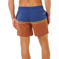 Rip Curl bañador playa hombre COMBINE VERDE vista trasera