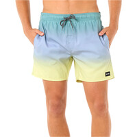 Rip Curl bañador playa hombre LAZE FADE VERDE vista frontal
