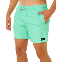 Rip Curl bañador playa hombre OFFSET DAILY VERDE vista detalle