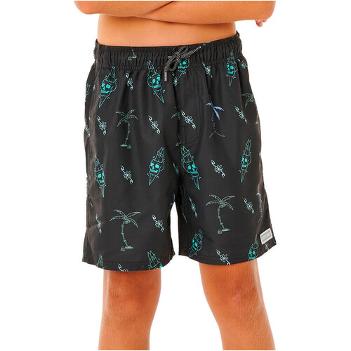 Rip Curl bañador playa niño ETERNAL SHRED MESH NEGRO