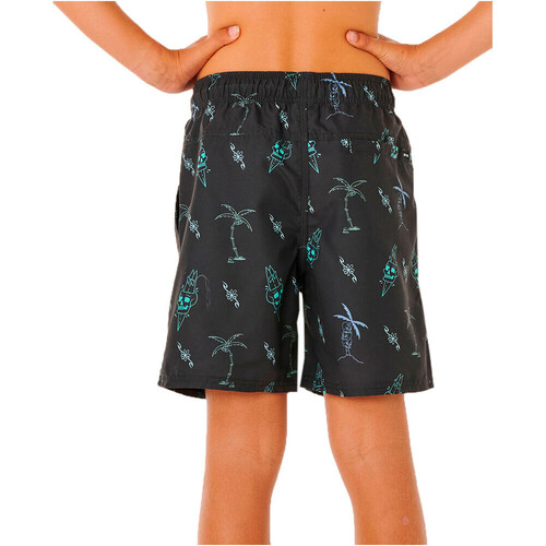 Rip Curl bañador playa niño ETERNAL SHRED MESH NEGRO