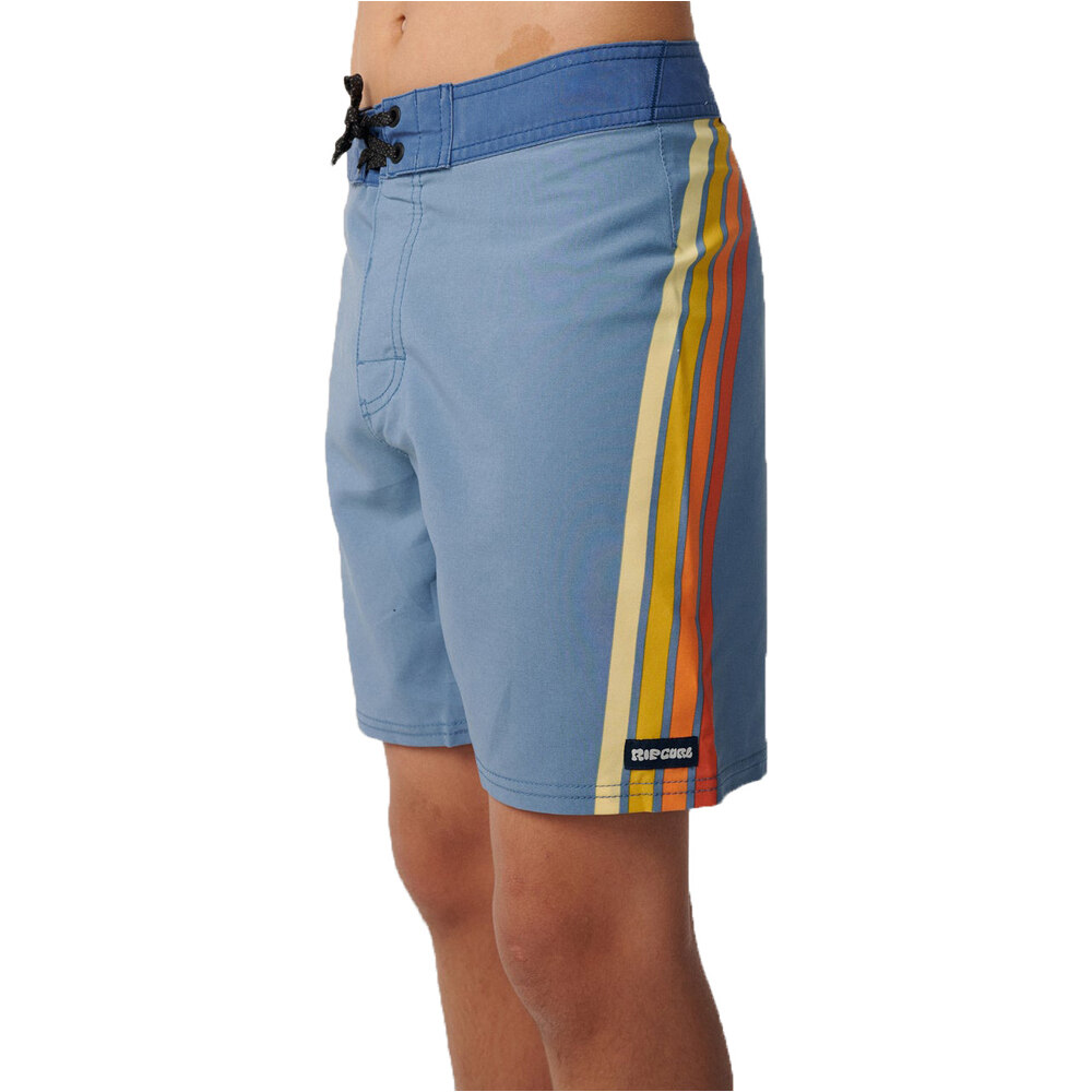 Rip Curl bañador playa niño PACIFIC RINSE MIRAGE-BOY AZUL vista detalle