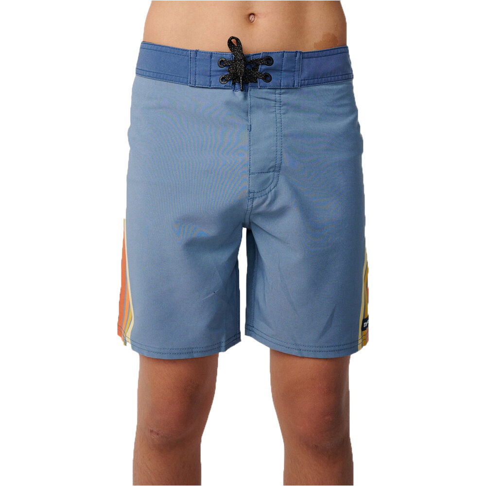 Rip Curl bañador playa niño PACIFIC RINSE MIRAGE-BOY AZUL vista frontal