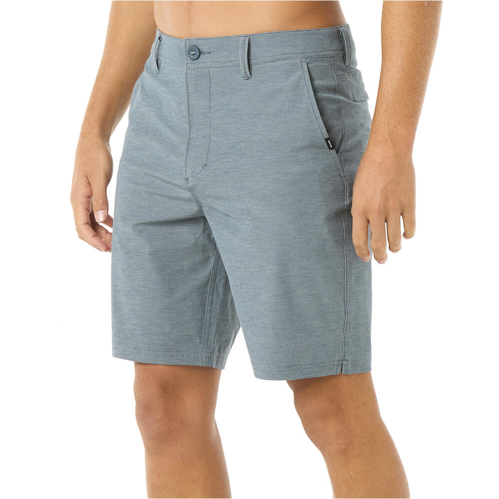 Rip Curl bermudas hombre BOARDWALK PHASE NINETEEN GRIS vista detalle