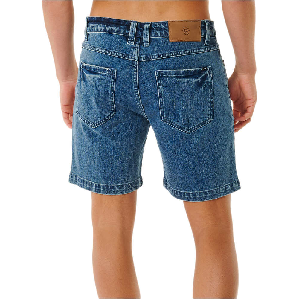 Rip Curl bermudas hombre CLASSIC SURF AZUL vista trasera