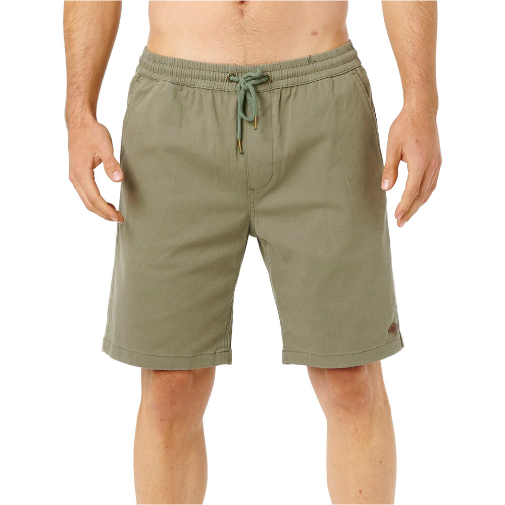 Rip Curl bermudas hombre CLASSIC SURF VERDE vista frontal
