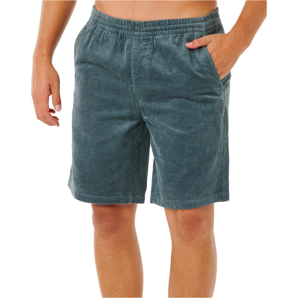 Rip Curl bermudas hombre PREMIUM SURF VERDE vista frontal