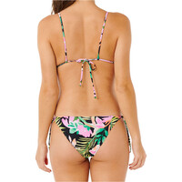 Rip Curl bikinis mujer MOLOKA FIXED TRI SET FRAME NEGRO vista trasera