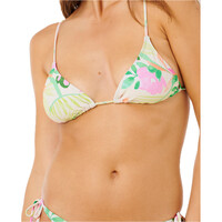 Rip Curl bikinis mujer MOLOKA SLIDING TRI SET NEGRO vista trasera