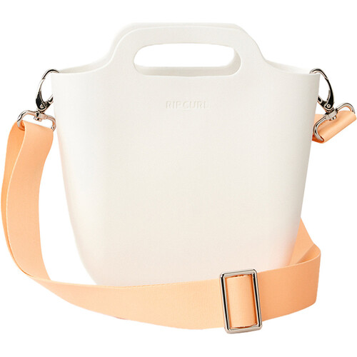 RIP CURL BEACH CROSSBODY BUCKET blanco