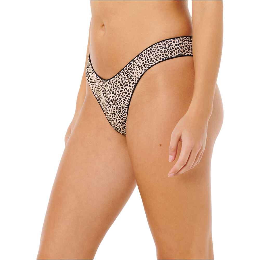 Rip Curl braga bikini COASTAL INSTINCT SKIMPY NEGRO vista detalle