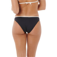 Rip Curl braga bikini MIRAGE FUSION HIPSTER NEGRO vista trasera