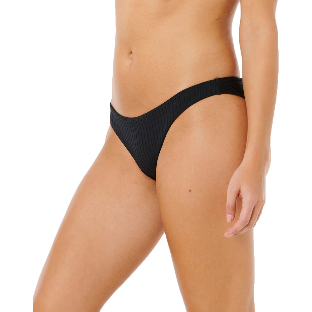 Rip Curl braga bikini PREMIUM SURF GOOD NEGRO vista detalle