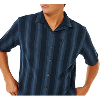 Rip Curl camisa manga corta hombre CLASSIC SURF WEAVER AZUL vista detalle