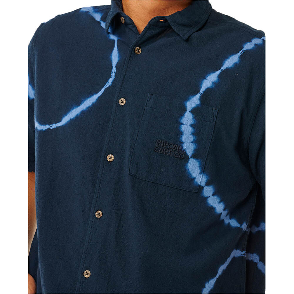 Rip Curl camisa manga corta hombre PACIFIC RINSE AZUL vista detalle