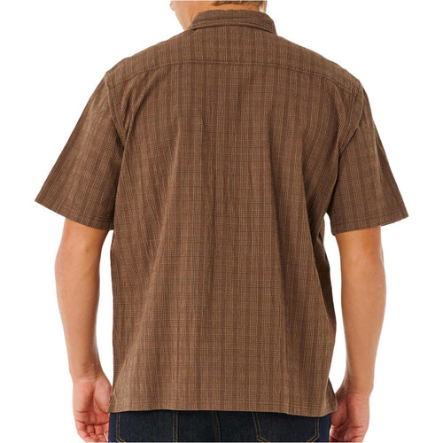 Rip Curl camisa manga corta hombre PREMIUM SURF MARRON